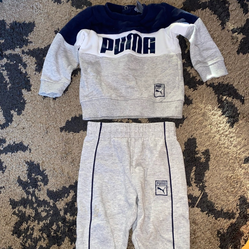 kids 12 months puma set